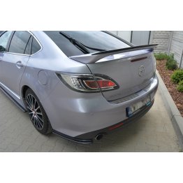 Накладка сплиттер на спойлер багажника на Mazda 6 GH Sport Hatch